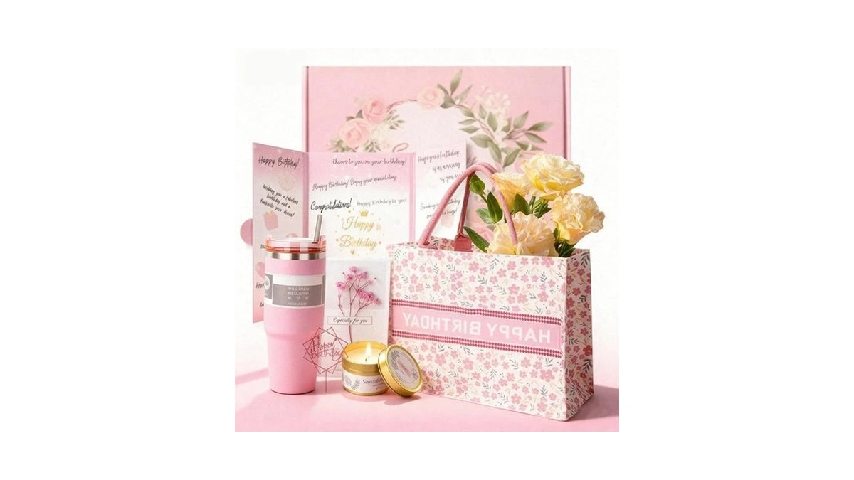Birthday Party Gifts Set, 31pcs Happy Birthday Gifts For Women,