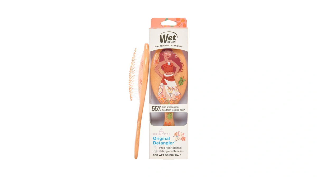 Wet Brush Disney Princess Moana Original Detangler Hair Brush, Pain-free