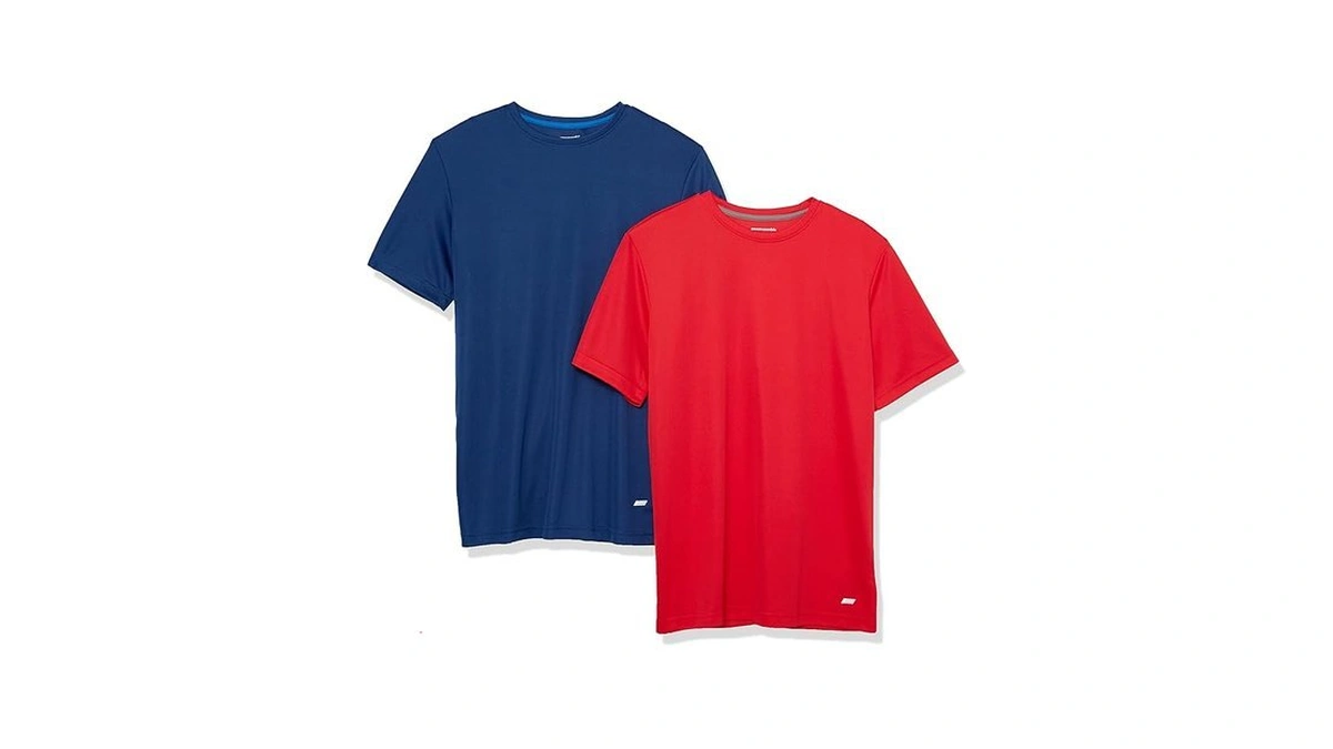 Amazon Essentials Men's Moisture Wicking Breathable Active Performance Tech Gym