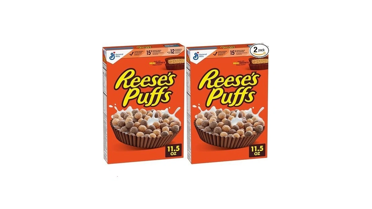 Reese's Puffs, Chocolatey Peanut Butter Cereal, 11.5 Oz Box (pack