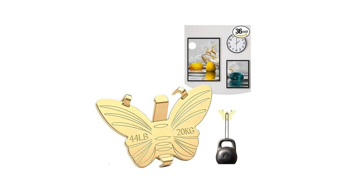 44 Lb Drywall Picture Hanger, Heavyweight Hanging Solution For Room