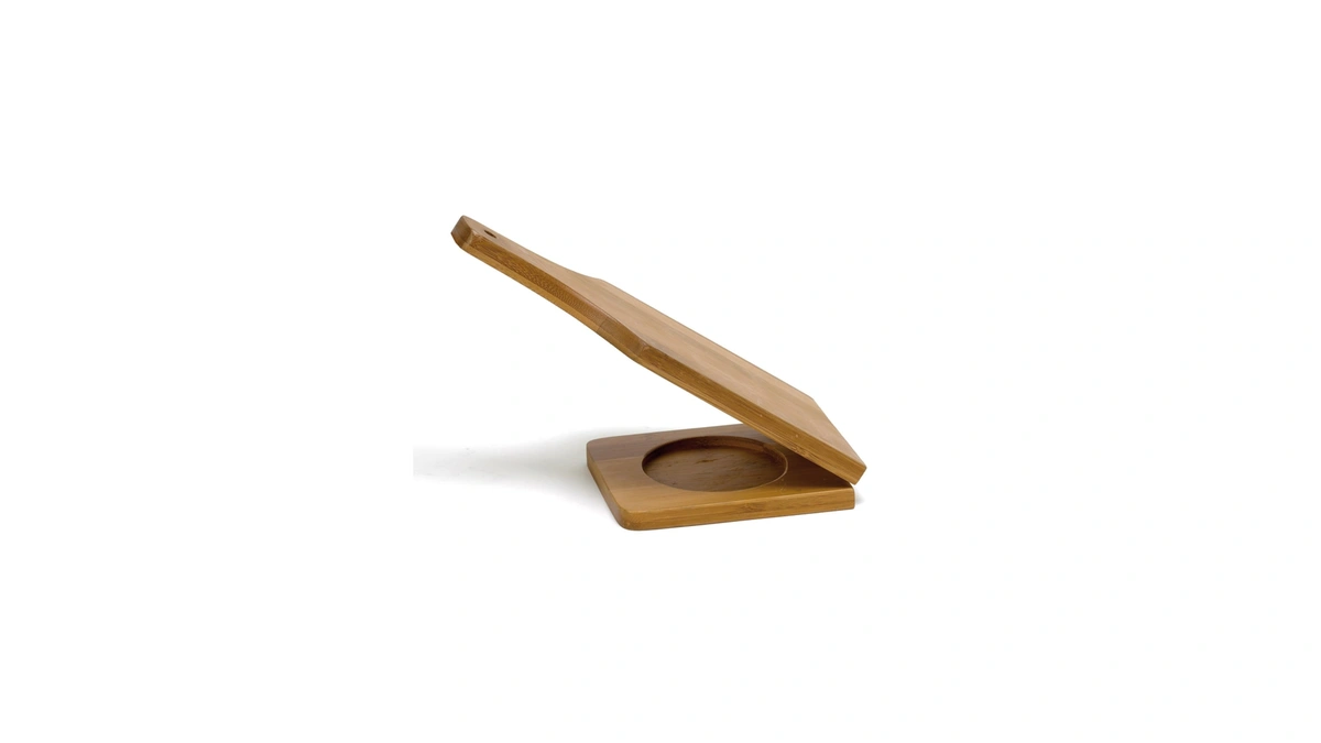 Imusa Bam-10007 Jumbo Tostonera, Natural - Bamboo Pataconera, Plantain Press,