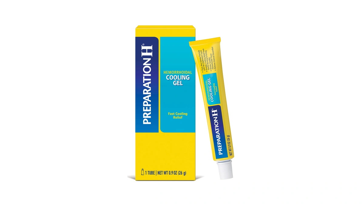 Preparation H Hemorrhoid Cooling Gel With Aloe For Fast Discomfort