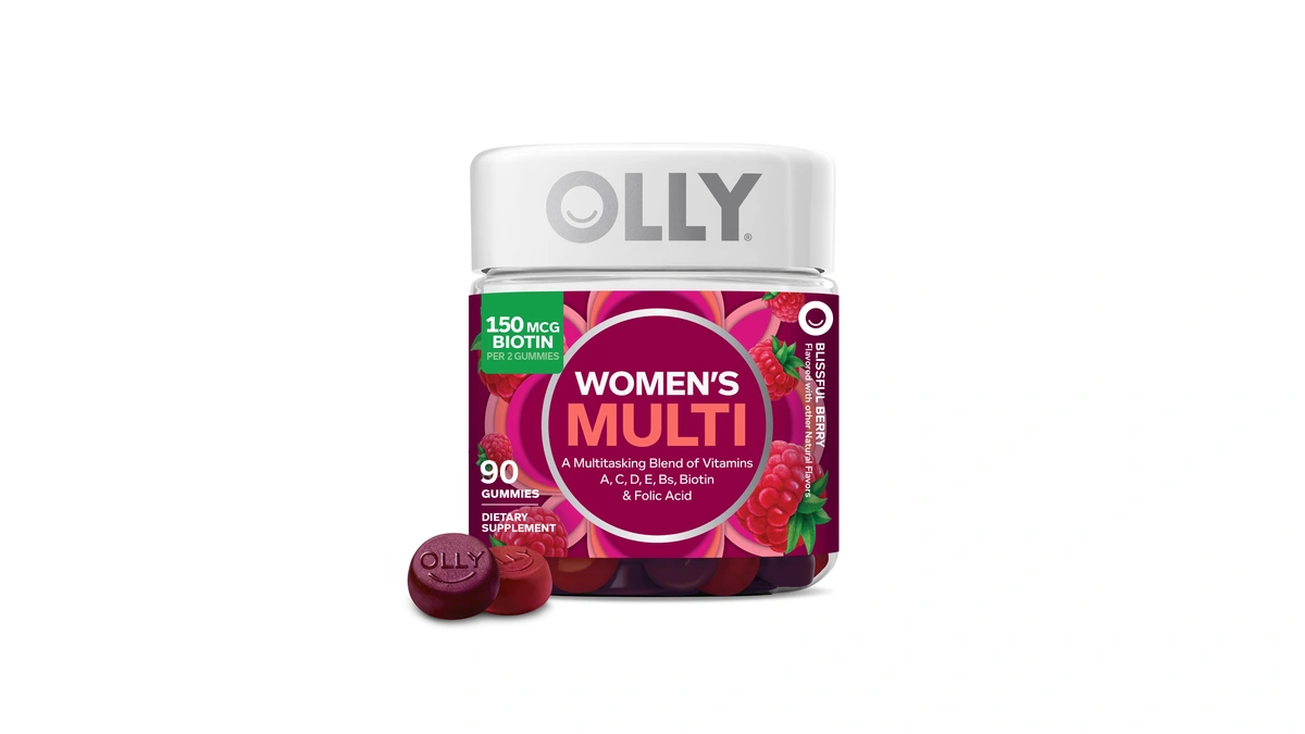 Olly Women's Multivitamin Gummy, Women's Overall Wellness,* Vitamins A, C,
