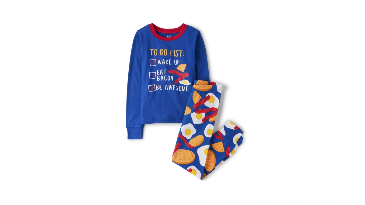 The Children's Place,long Sleeve Top And Pants Snug Fit 100%