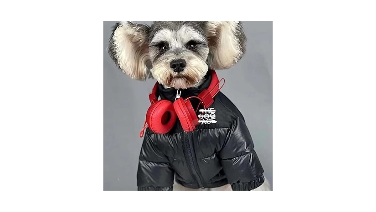 Dog Winter Coat Duck Down Jacket For Small Medium Dogs-thicken