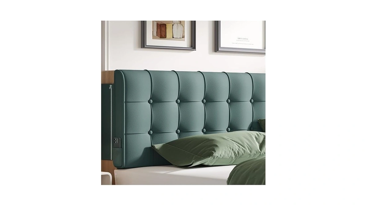 Cqxmjt Twin Headboard, Tool-free 60s Installation - 4" High-density Foam