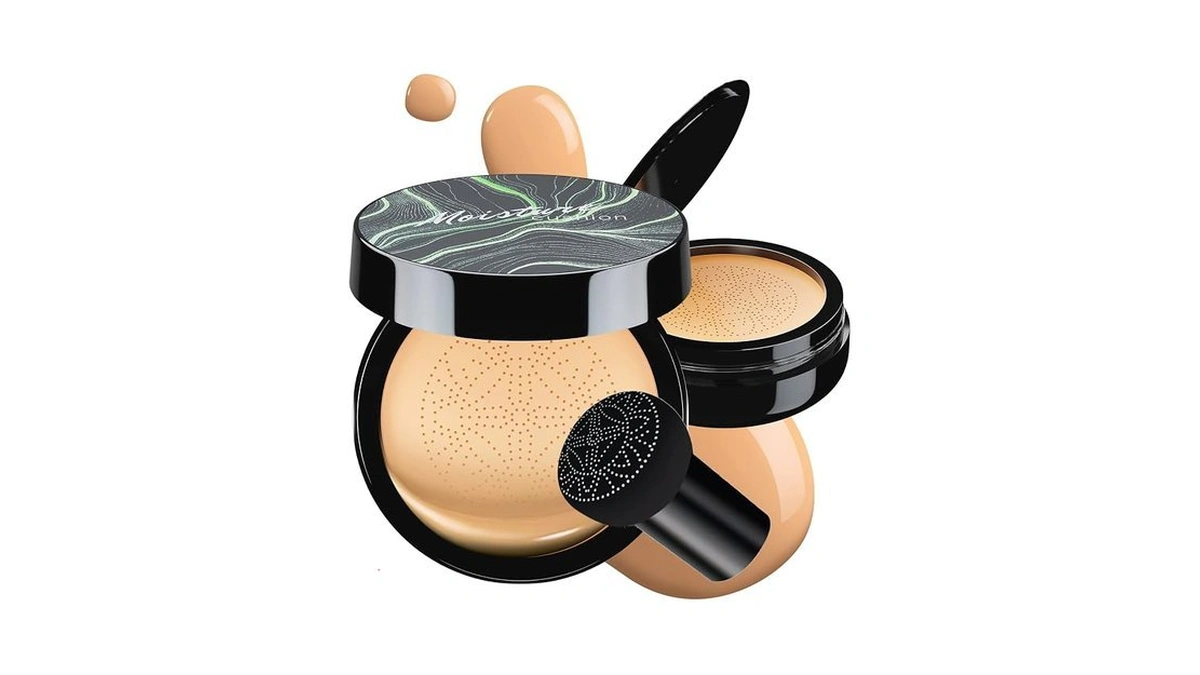 Cushion Foundation For Women Cc Cream Concealer Waterproof Buff Beige