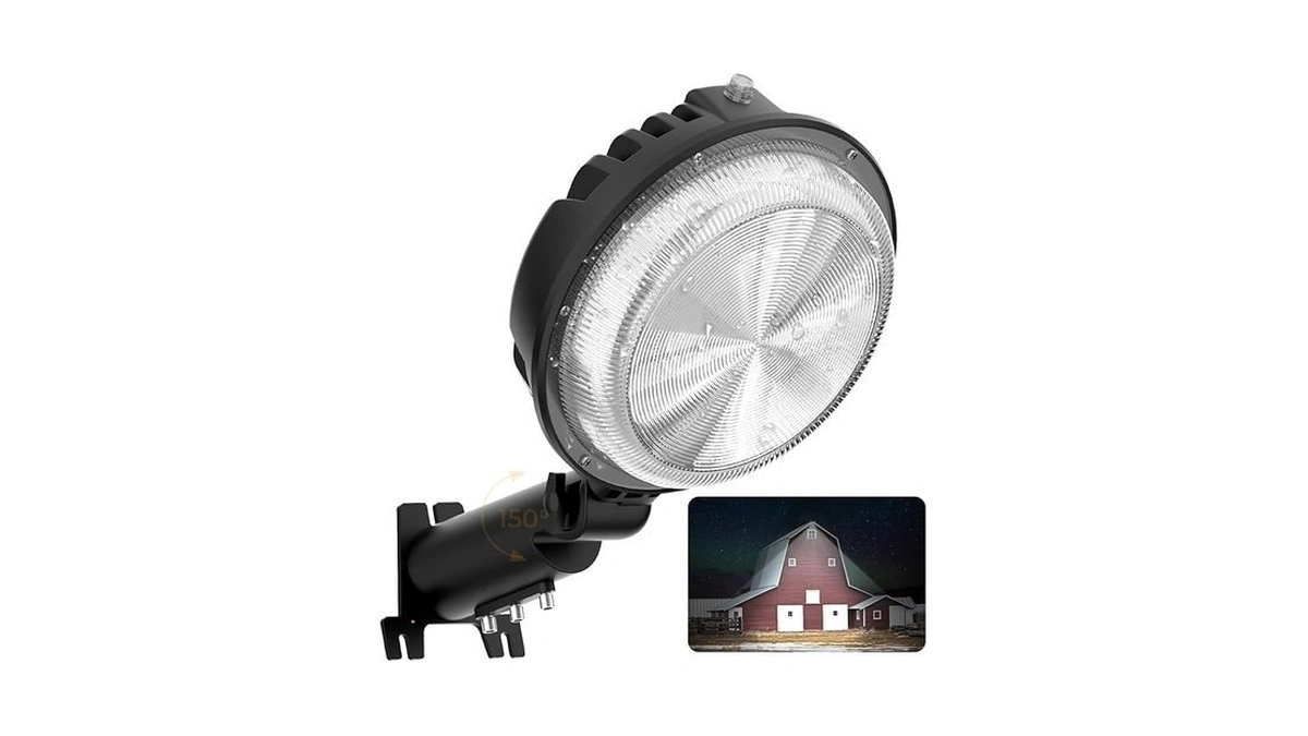 Toberich 150w Led Barn Light Dusk To Dawn, 20000lm Outdoor