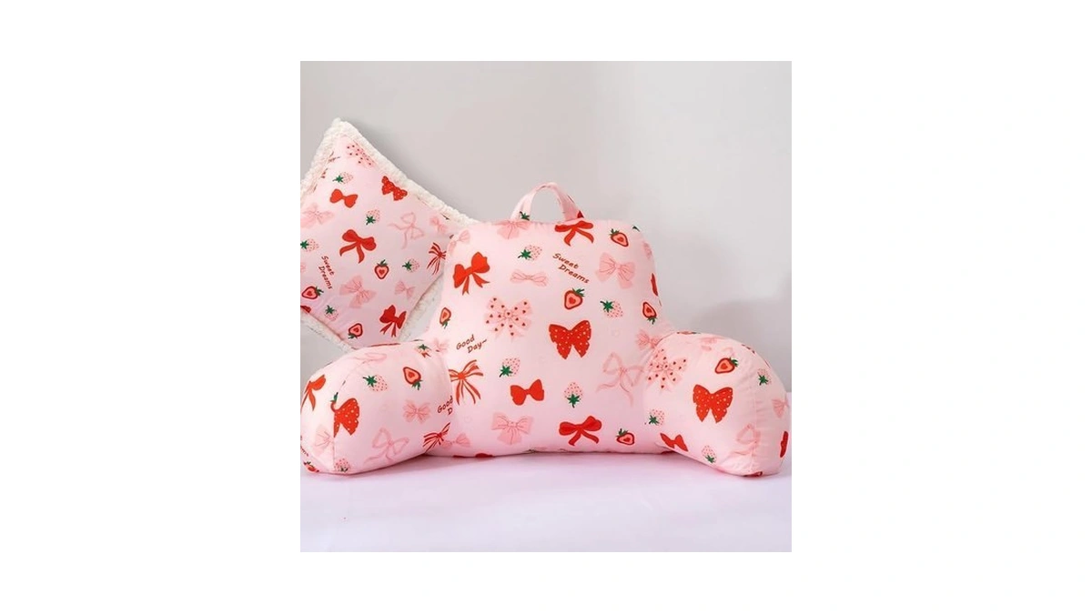 A Nice Night Kids Back Reading Pillow For Reading And