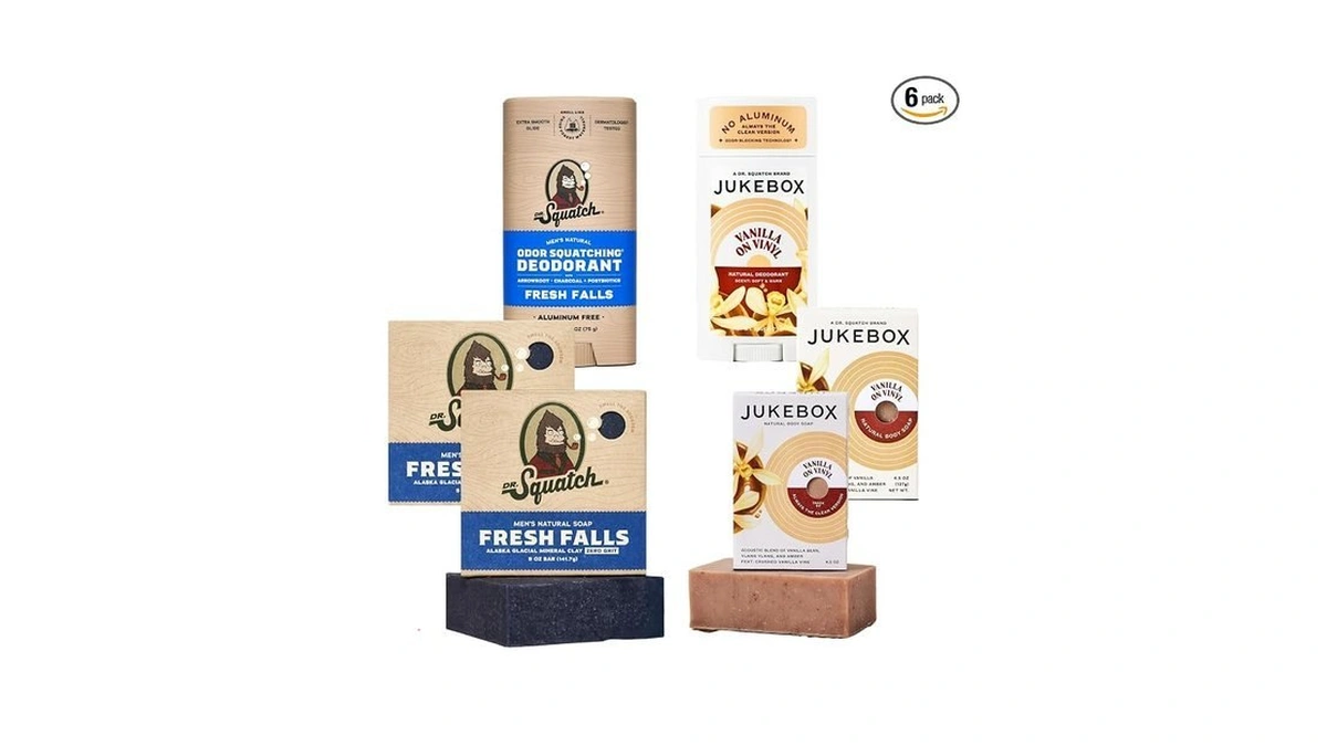 Dr. Squatch X Jukebox Soap + Deodorant Gift Set -
