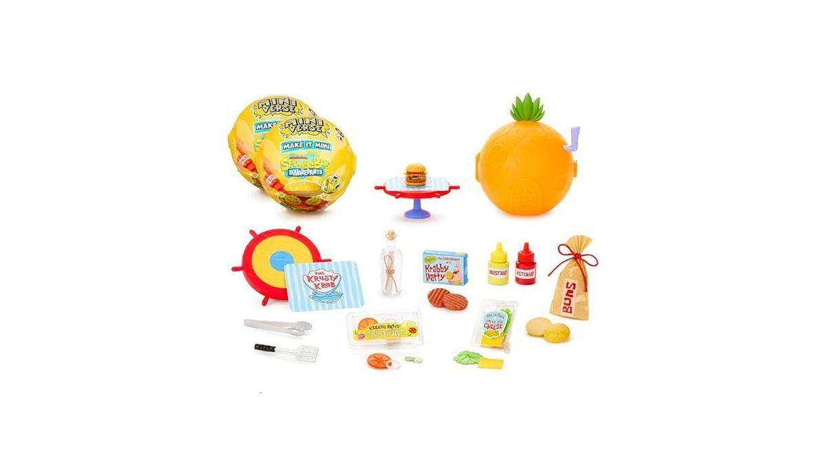 Mga's Miniverse Make It Mini Spongebob Squarepants (2 Pack), Mini