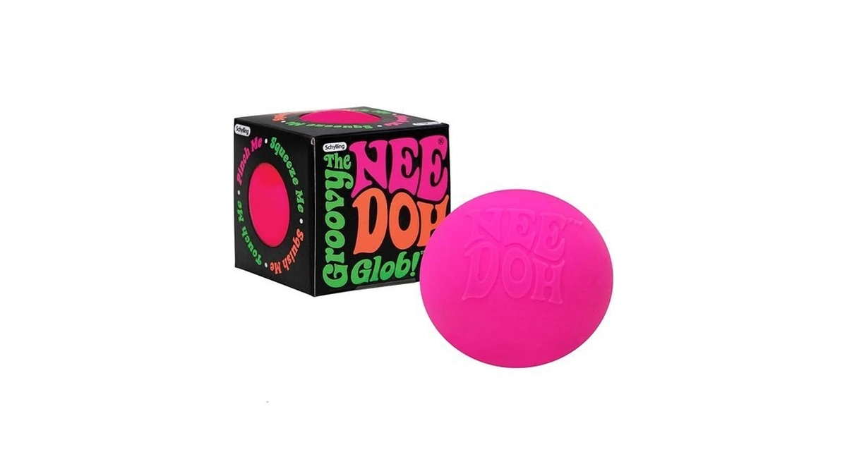 Schylling Needoh Original - Sensory Fidget Toy - Pink -