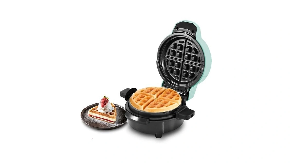 Elite Gourmet Ewm380m Nonstick Fluffy Stuffed Waffle Maker, 1.5-inch Jumbo