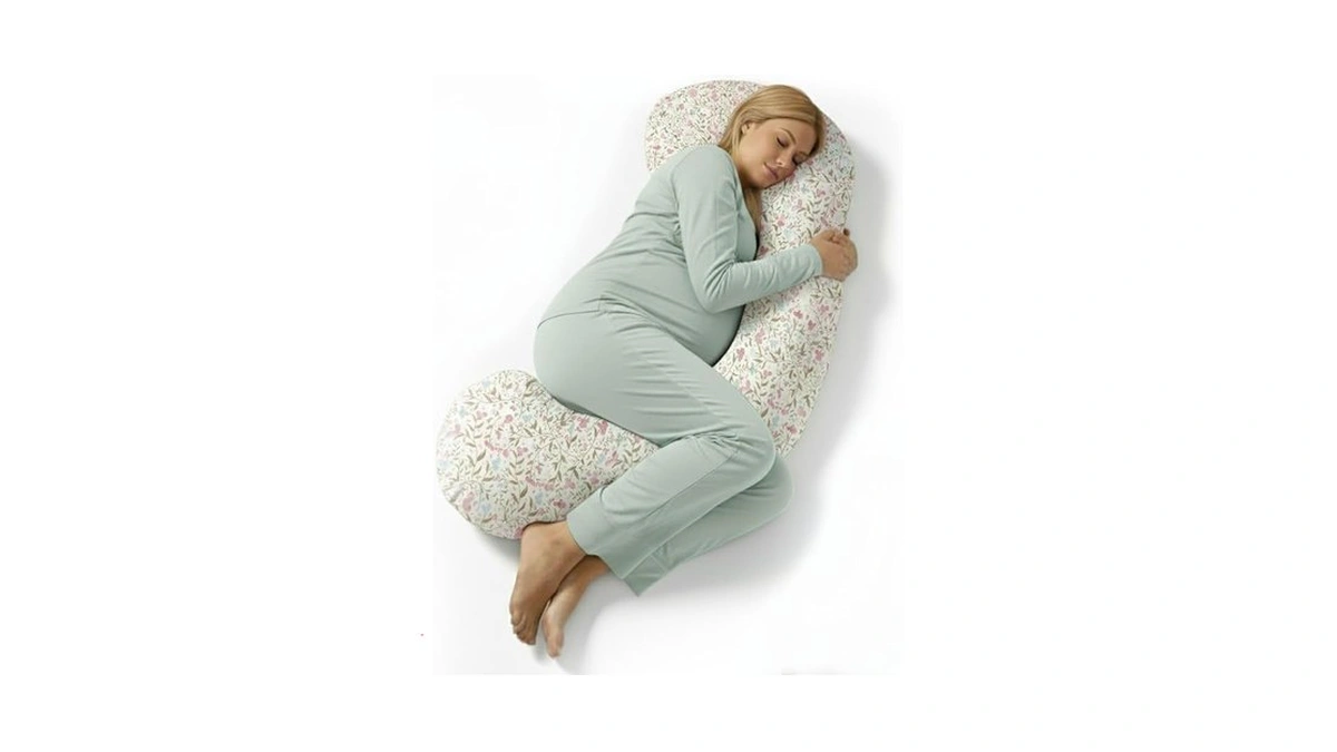 Bellamoon C Shaped Pregnancy Pillow For Sleeping, 55 Inch Maternity