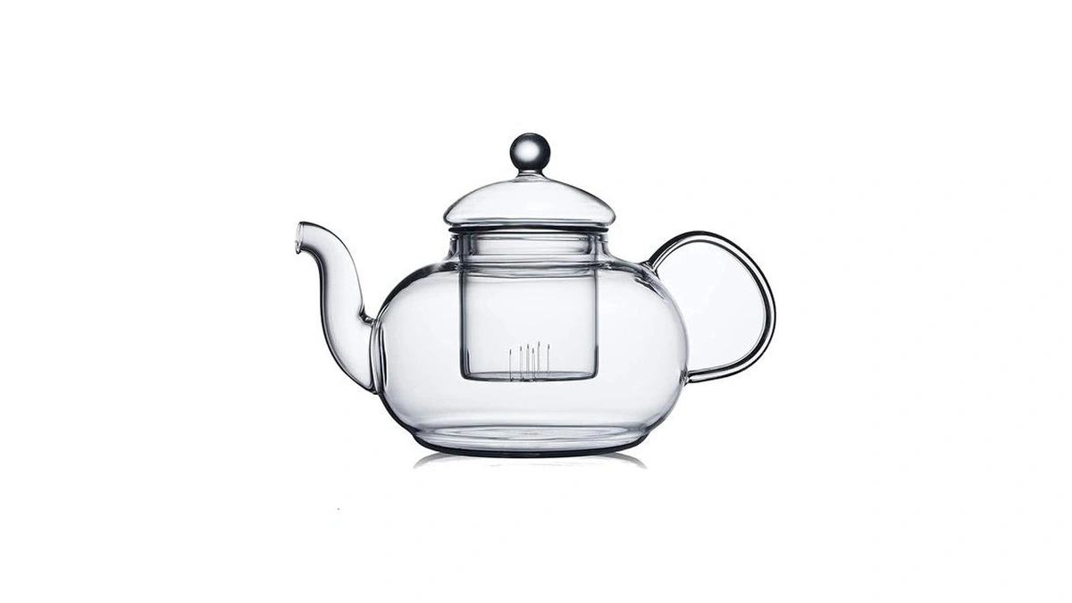 Cnglass Glass Teapot Stovetop Safe,clear Teapot With Removable Infuser 20.3