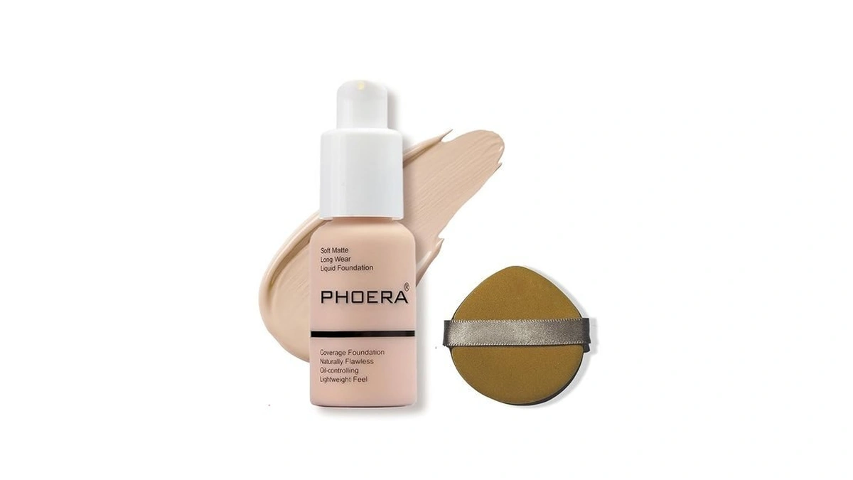 Phoer A Foundation, Flawless Soft Matte Oil-control，24hr Full Coverage &