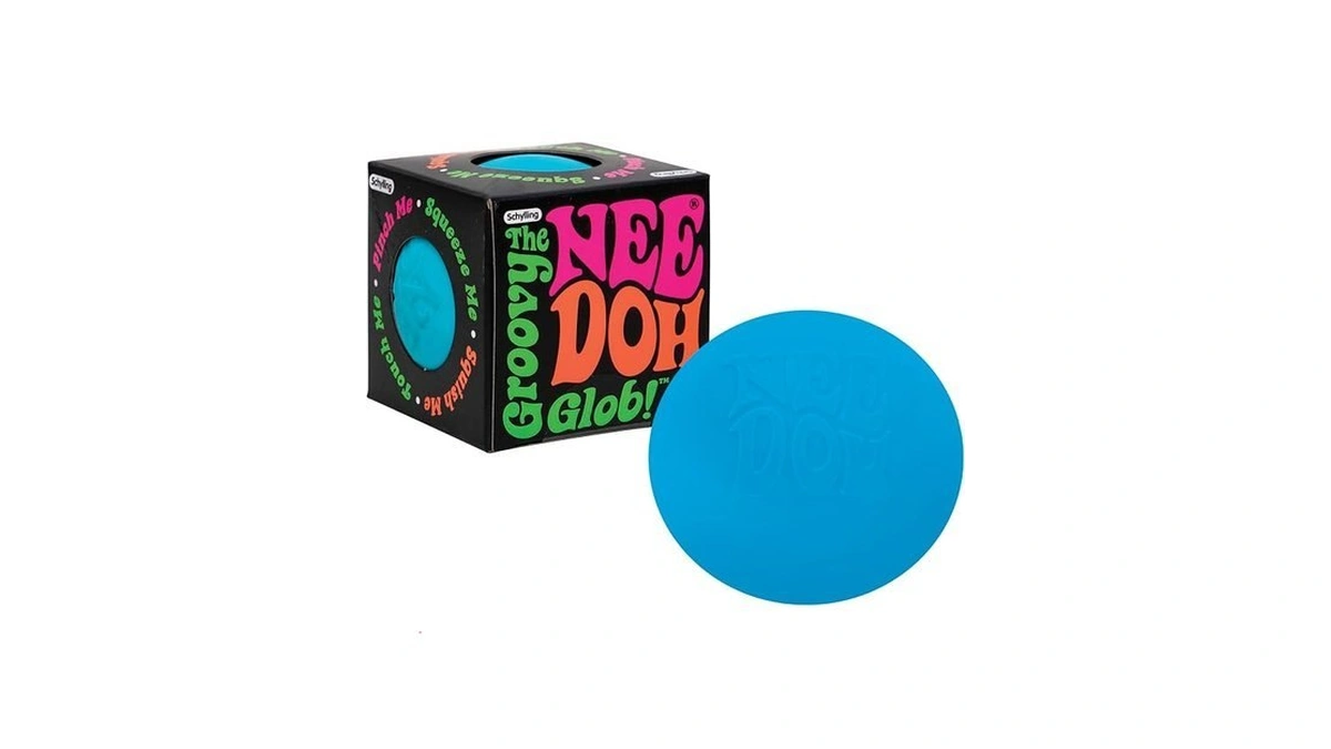 Schylling Needoh Original - Sensory Fidget Toy - Blue -