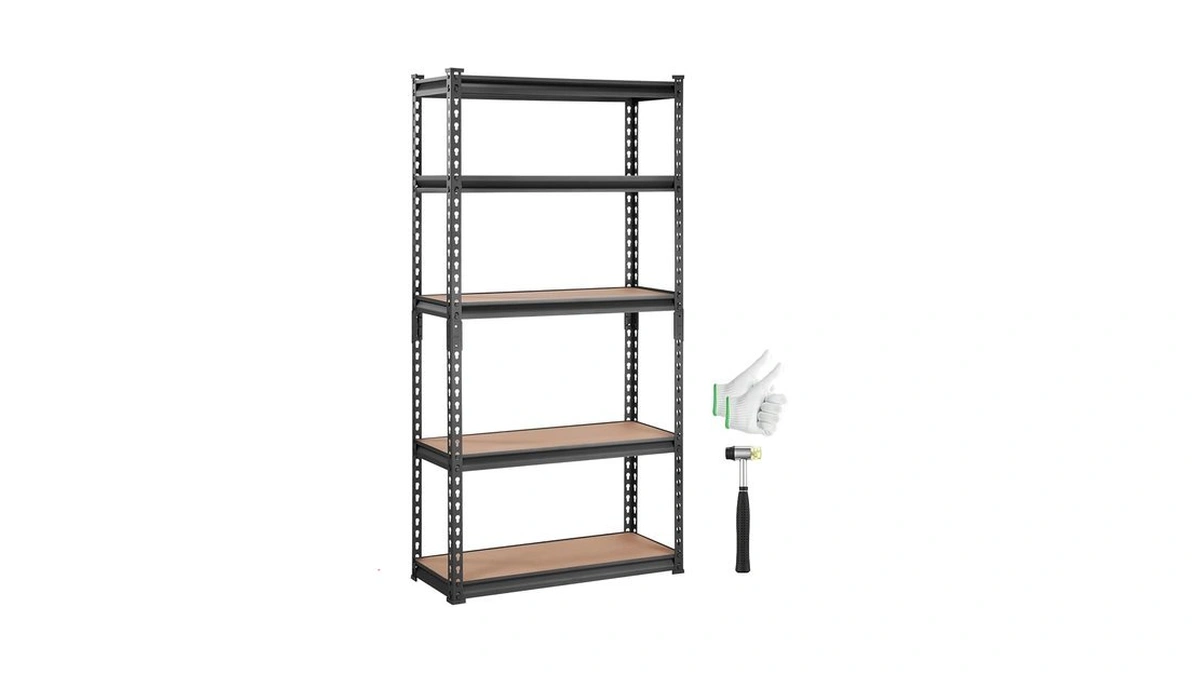 Vevor Storage Shelves 5-tier Adjustable 2000 Lbs 30"x12"x60" Shelving Unit