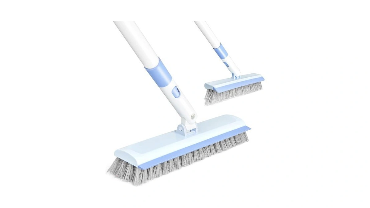 Xxflower Floor Scrub Brush And V-shape Grout Brush With Long