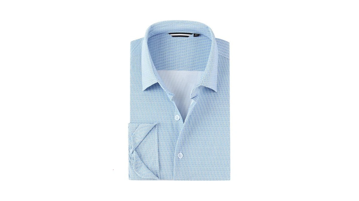Esabel.c Men's Print Button Down Shirts High Stretch Long Sleeve