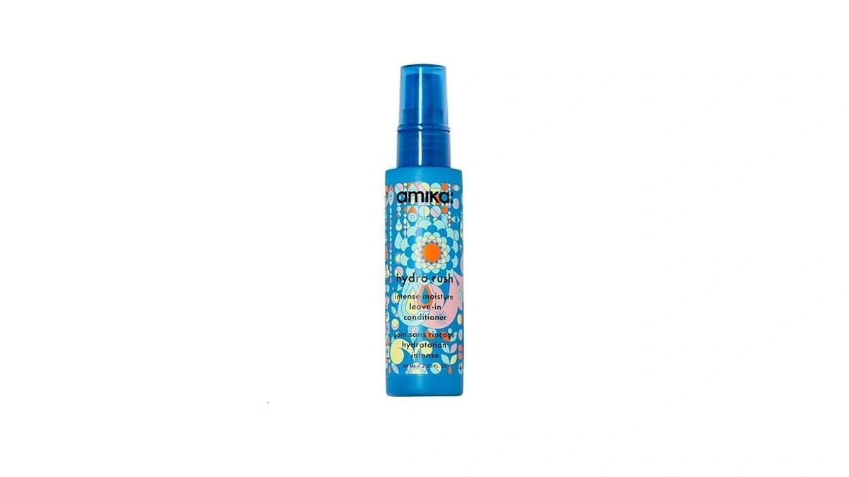Amika Hydro Rush Intense Moisture Leave-in Conditioner With Hyaluronic Acid,