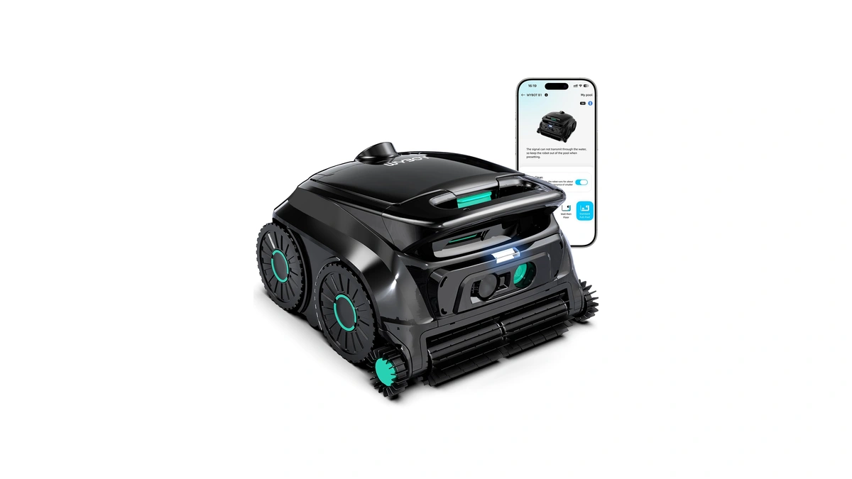 (2026 New) Wybot B1 Cordless Robotic Pool Vacuum For Inground