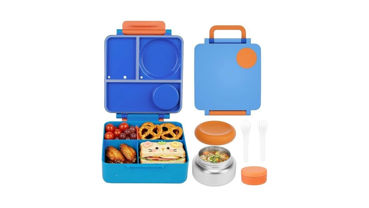 Fooyoo Bento Lunch Box Set For Kids & Adults, Leakproof