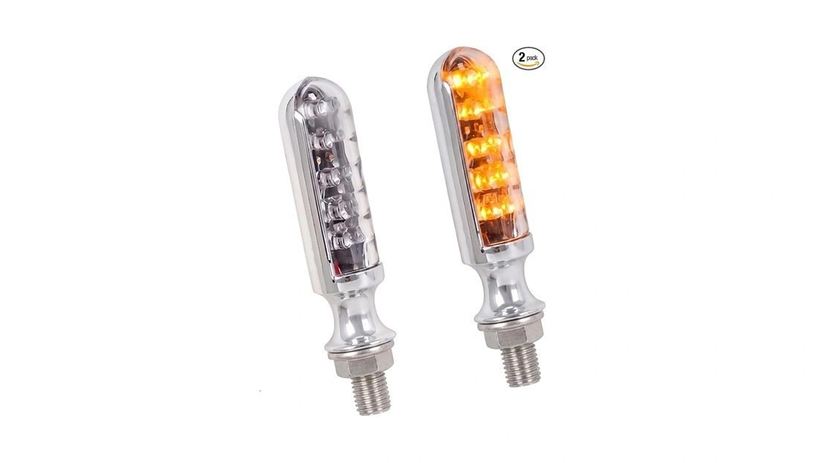 Sparkmods 10mm Dc 12v Motorcycle Led Turn Signals, Universal Indicators