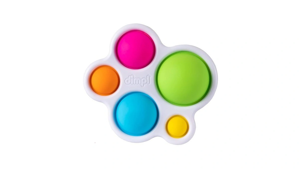 Fat Brain Toys Original Dimpl Brand Baby Toy, Sensory Toys