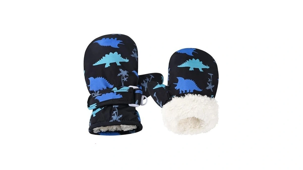 Weradau Fleece Lined Mittens For Baby Boys Girls,baby Toddler Little