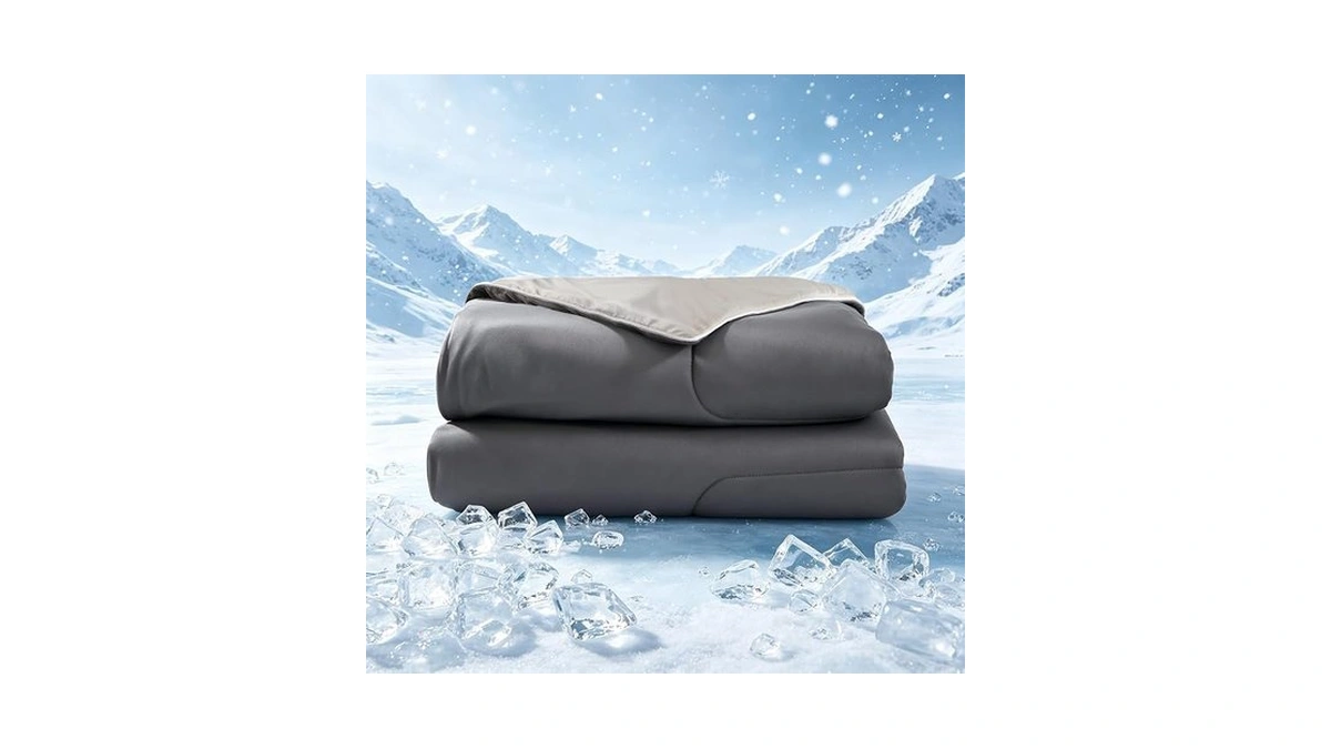 Cosybay Cooling Comforter Queen Size, Double-sided Cold Tech Fabric, Breathable