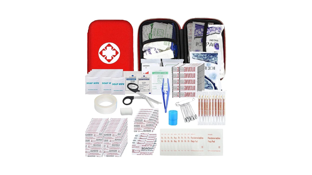 Car First Aid Kits 277pcs Survival Gear Home Travel Size
