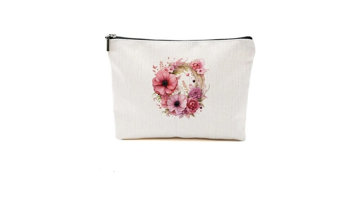 Dhkg Initial Makeup Bag Personalized Cosmetic Bag Monogrammed Gifts For