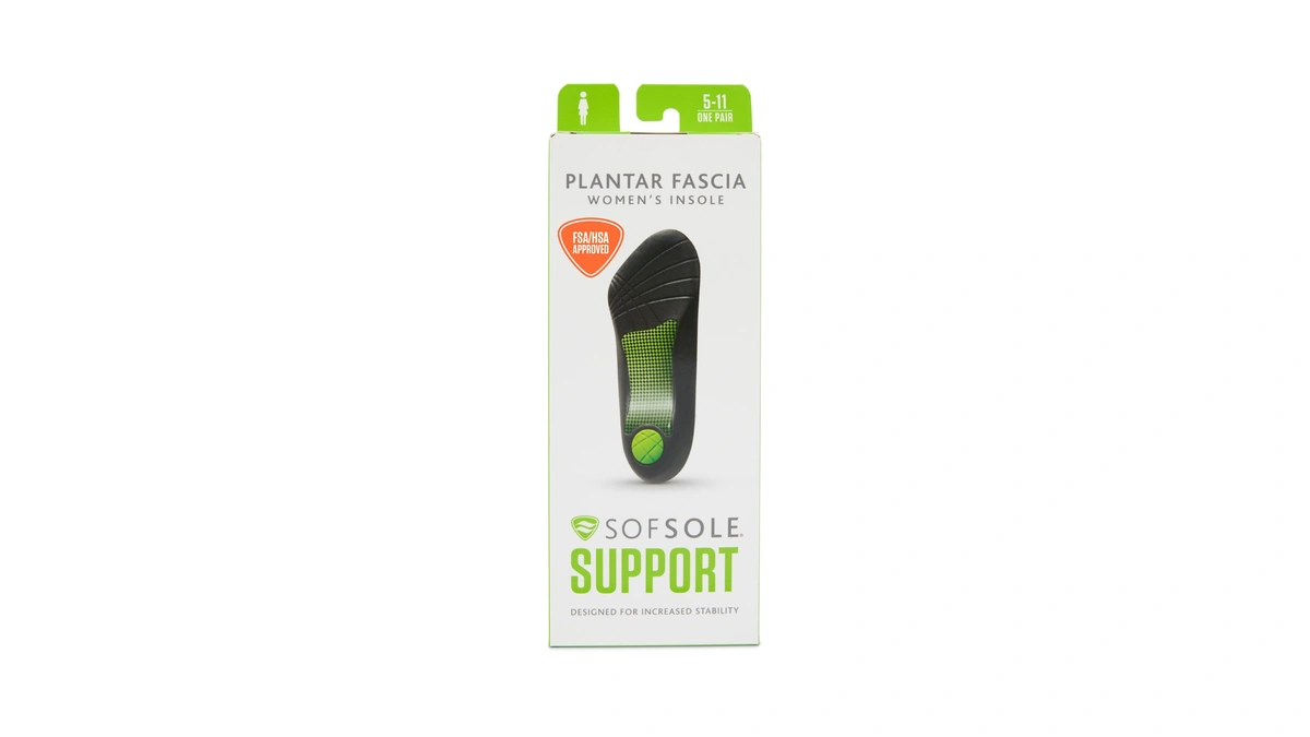 Sof Sole Plantar Fascia Insoles Fsa Hsa Eligi...