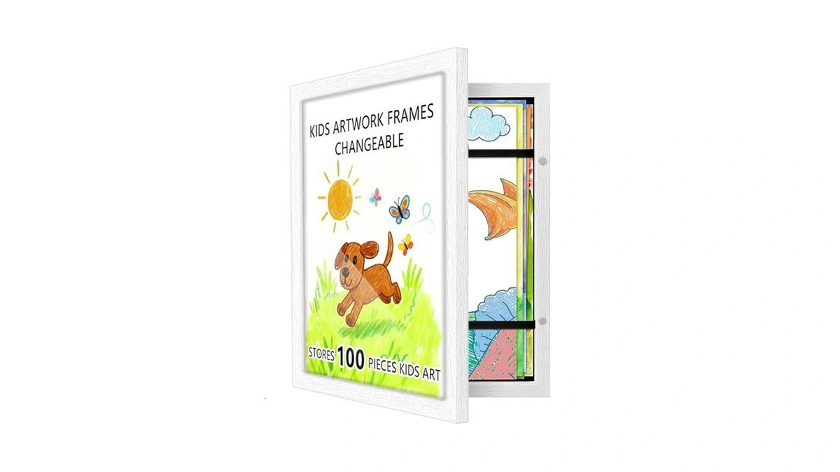 Artfeel 1-pack 10x12.5 Kids Art Frames,front Opening Kids Artwork Frames