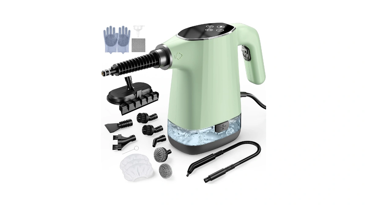 Handheld Steam Cleaner, Portable Steamer For Cleaning With 18pcs Accessories,