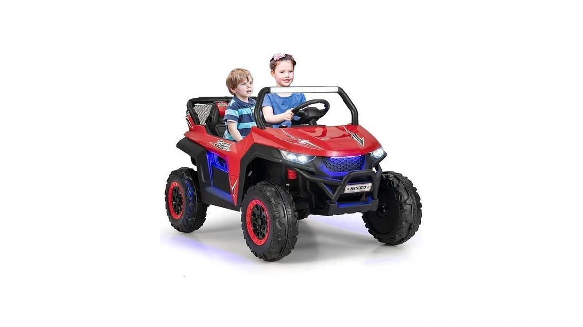 Costzon 2-seater Ride On Car For Kids, 12v Kids' Electric