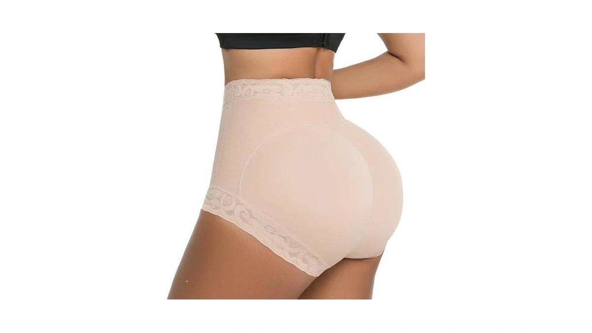 Voxshe Lace Tummy Control Shapewear Shorts Butt Lifting Panties Underwear