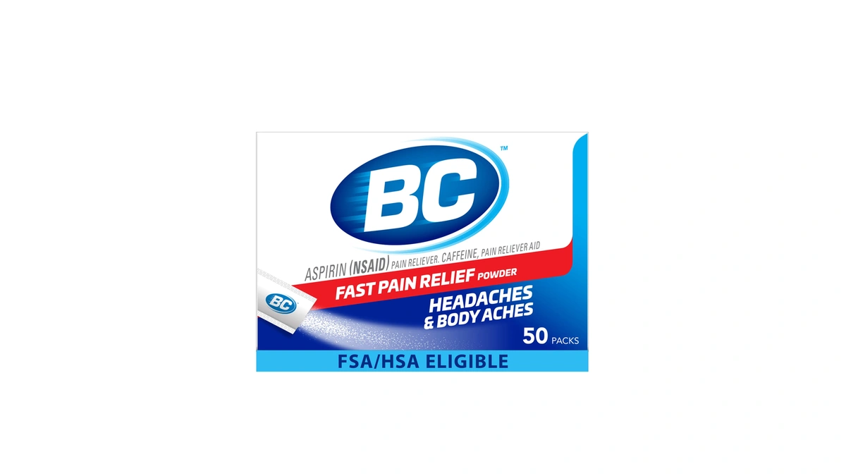 Bc Original Headache Relief Powder, Dual-action Aspirin & Caffeine Dissolve
