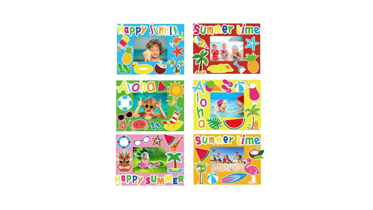 Chiazllta 30 Pack Summer Crafts Kit For Kids End Of