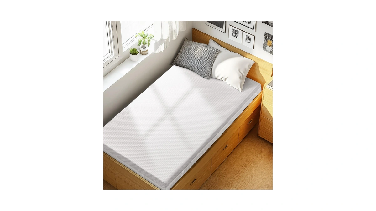 Amazon : Perlecare Twin Mattress Topper Inch Gel