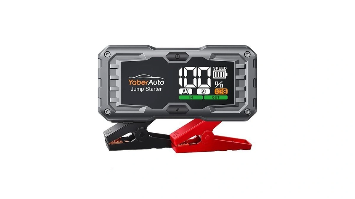 Yaberauto Car Battery Jump Starter 5500a Portable Car Jump Starter