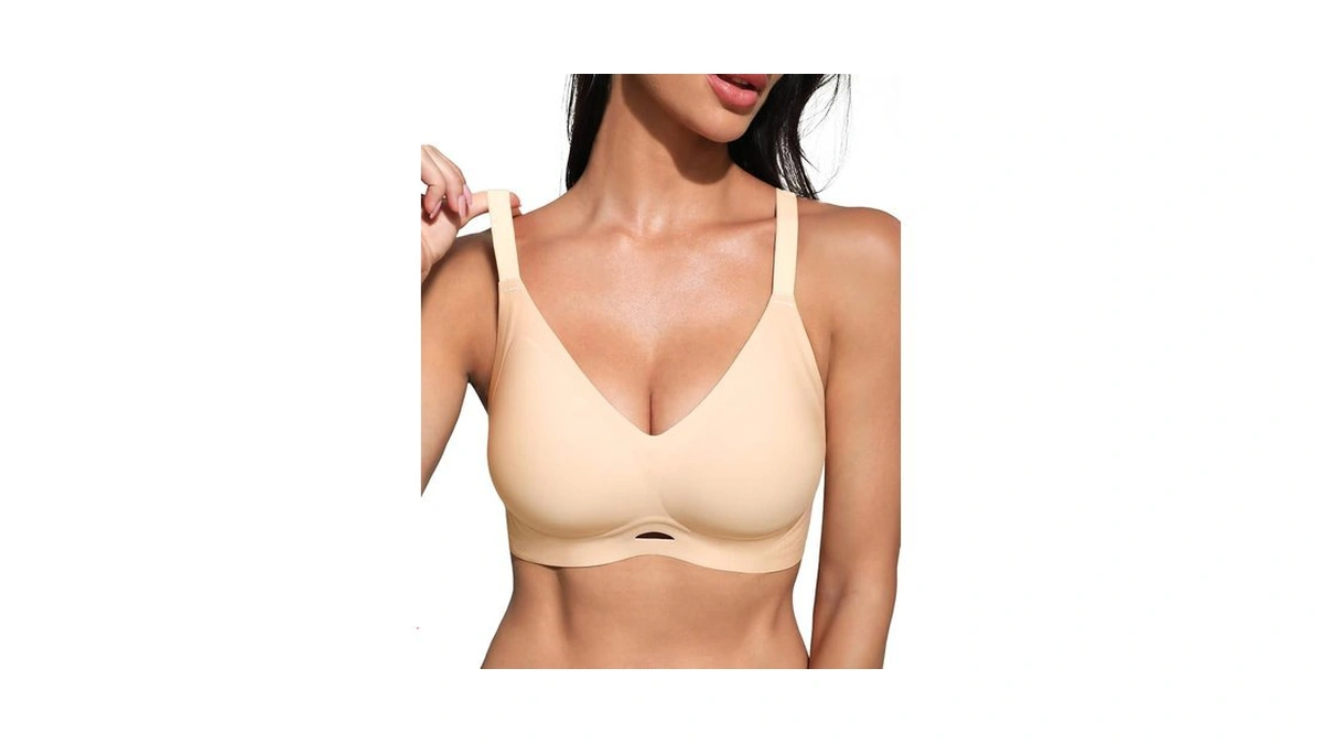 Obind Wireless Jelly Bras For Women Push Up Seamless Comfort