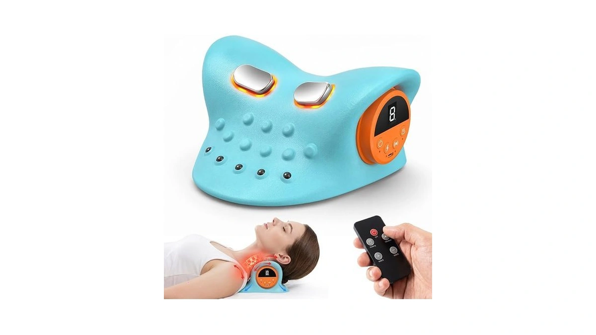 Avvked 3 In 1 Electric Cervical Neck Massager With Heat