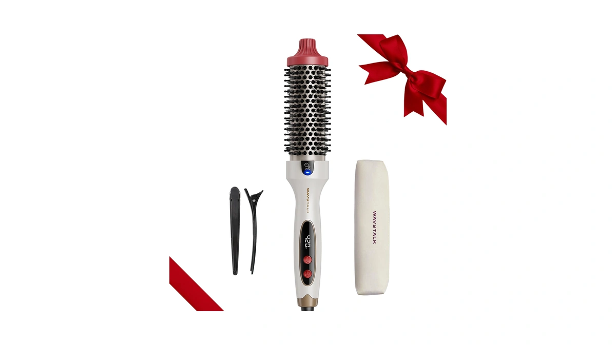 Wavytalk Thermal Brush Blowout Boost 1.5″ Christmas Limited Edition