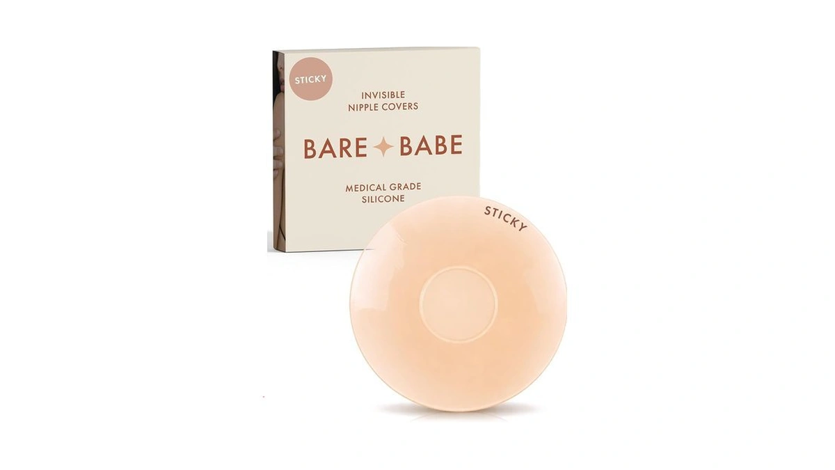 Bare Babe Sensitive No Nipple Reusable Silicone Nipple Covers -
