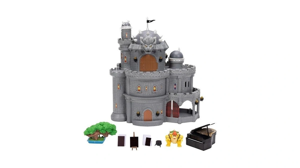 The Super Mario Galaxy Movie – 12" Deluxe Three-story Bowser