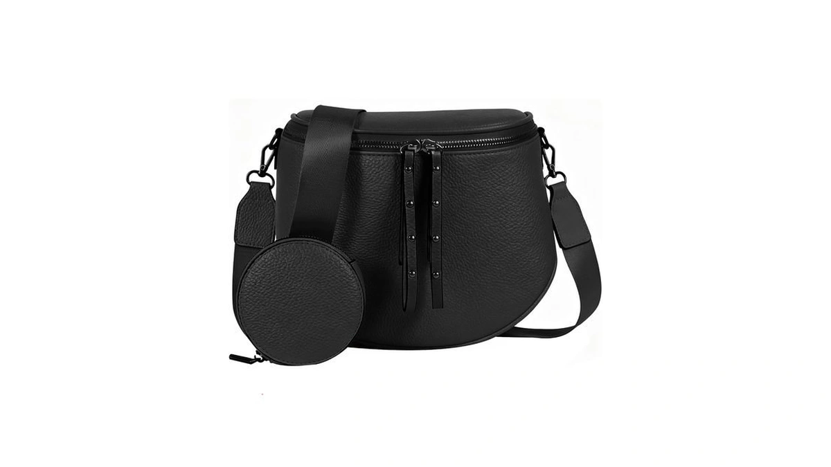 Cherubel Crossbody Bags For Women, Large Vegan Leather Trendy Bum