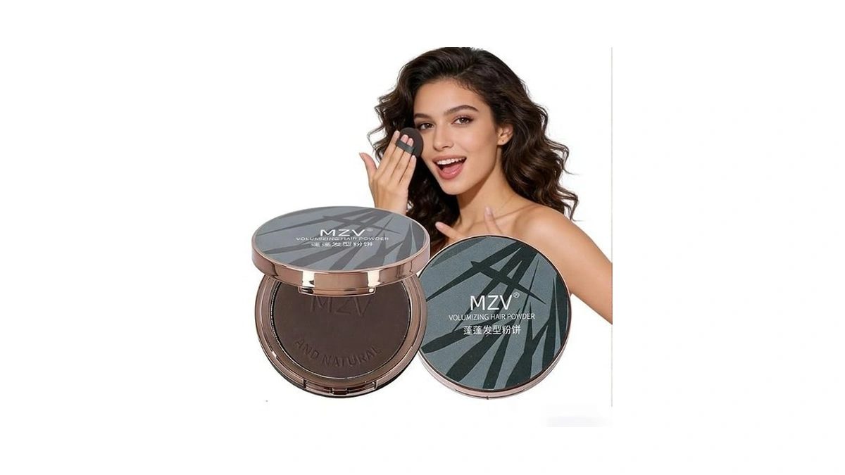 Volumizing Hair Powder, Color Touch-up Compact, Emergency Hair Dye Powder,